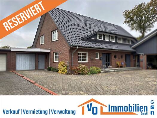 Doppelhaushälfte zum Kauf 245.000 € 4 Zimmer 158 m² 501 m² Grundstück Remels Uplengen 26670