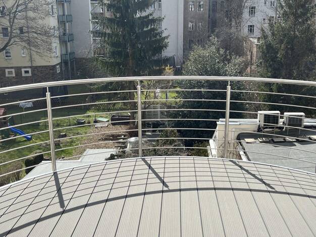 Terrassenwohnung zur Miete 780 € 4 Zimmer 103 m² 3. Geschoss Poststraße 10 Freiberg Freiberg 09599
