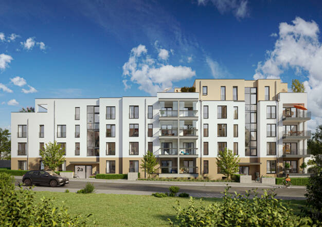 Wohnung zum Kauf - Neubau provisionsfrei 265.900 € 2 Zimmer 49,2 m² Steinheim Hanau-Steinheim 63456