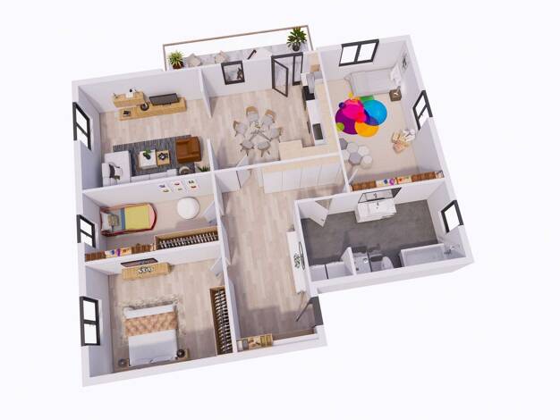 Wohnung zur Miete - Erstbezug 1.095 € 4 Zimmer 127 m² 1. Geschoss frei ab 01.09.2025 Dalheimerstraße 8 Meerhof Marsberg 34431