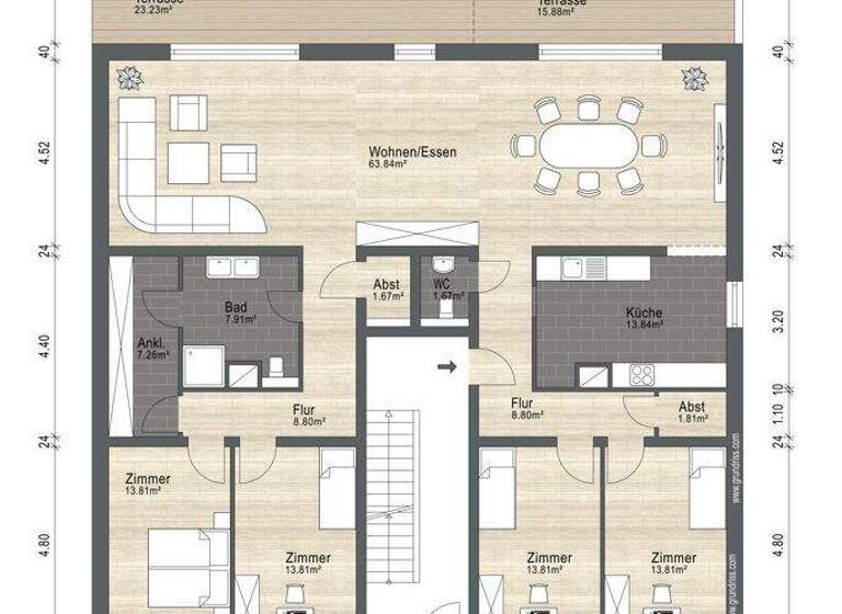 Wohnung zum Kauf 799.000 € 5 Zimmer 210 m² EG Haarzopf Essen 45149