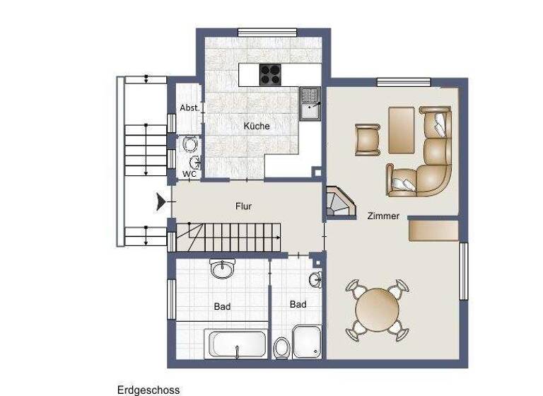 Einfamilienhaus zum Kauf 550.000 € 5 Zimmer 144 m² 522 m² Grundstück Weingasse 23 Vockenhausen Eppstein / Vockenhausen 65817