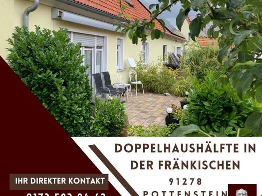 Doppelhaushälfte zum Kauf 299.000 € 4 Zimmer 101,1 m² 389 m² Grundstück Elbersberg Pottenstein 91278