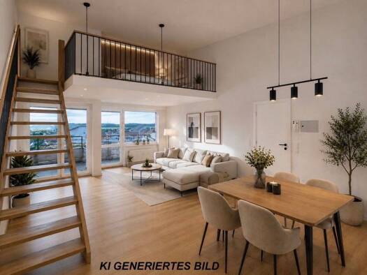 Penthouse zur Miete 1.250 € 2 Zimmer 56 m² Geschoss 11/11 frei ab 15.10.2026 Hemmingen 71282