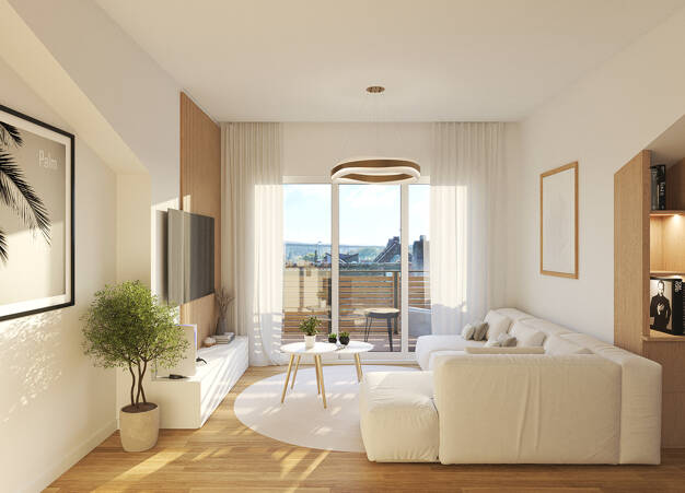 Wohnung zum Kauf - Neubau 540.000 € 3 Zimmer 81,2 m² Heidingsfeld Würzburg 97084
