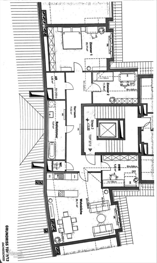 Wohnung zur Miete 1.001 € 4 Zimmer 112,6 m²<br/>Wohnfläche 2.<br/>Geschoss Hauptstraße Kaltenleutgeben 2391