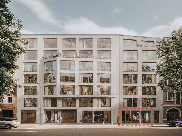 Gastronomie/Hotel zum Kauf - Erstbezug provisionsfrei 685.560 € 57,1 m² Gastrofläche Torstraße 228 Prenzlauer Berg Berlin 10115
