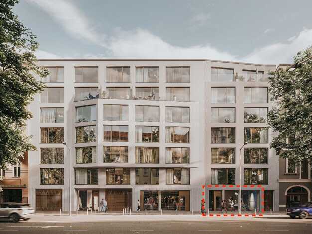 Gastronomie/Hotel zum Kauf - Erstbezug provisionsfrei 685.560 € 57,5 m² Gastrofläche Torstraße 228 Mitte Mitte 10115