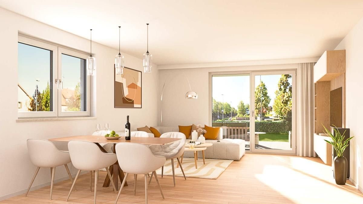 Terrassenwohnung zum Kauf provisionsfrei 726.000 € 4 Zimmer 101,9 m²<br/>Wohnfläche EG<br/>Geschoss Uhlandstraße 10/1 Gärtringen Gärtringen 71116