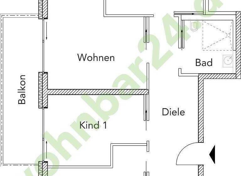 Wohnung zur Miete 1.485 € 4 Zimmer 110 m² 2. Geschoss Benedixstraße 11 Gohlis-Mitte Leipzig 04157