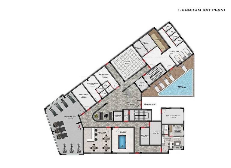 Penthouse zum Kauf 240.000 € 3 Zimmer 87 m² EG Antalya 07410