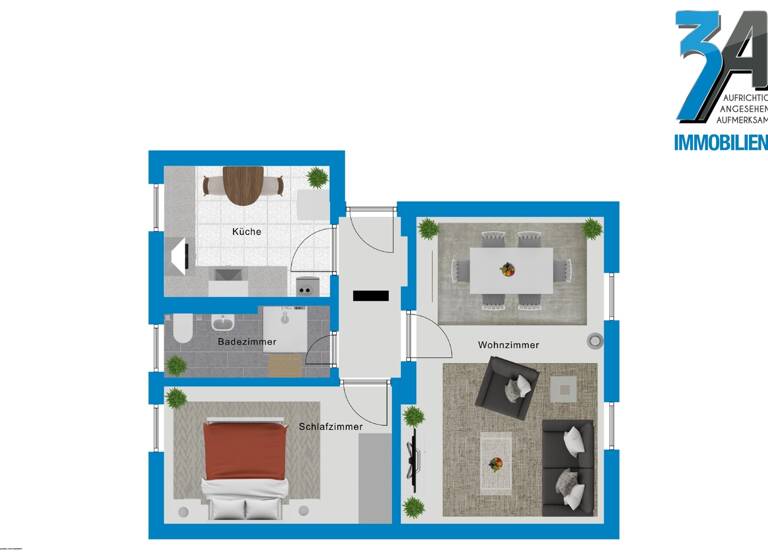 Wohnung zum Kauf 45.000 € 2 Zimmer 50 m²<br/>Wohnfläche EG<br/>Geschoss Bad Lauchstädt Bad Lauchstädt 06246