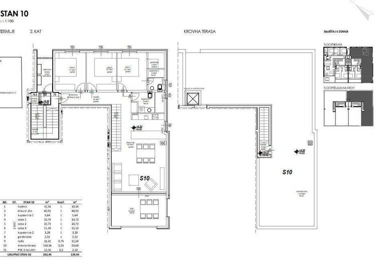 Penthouse zum Kauf - Erstbezug 488.040 € 4 Zimmer 107,3 m² frei ab 01.05.2026 Privlaka 23233