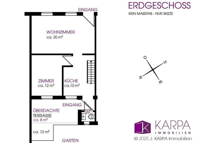 Reihenmittelhaus zum Kauf 310.000 € 3,5 Zimmer 70 m² 159 m² Grundstück frei ab sofort Billstedt Hamburg 22117