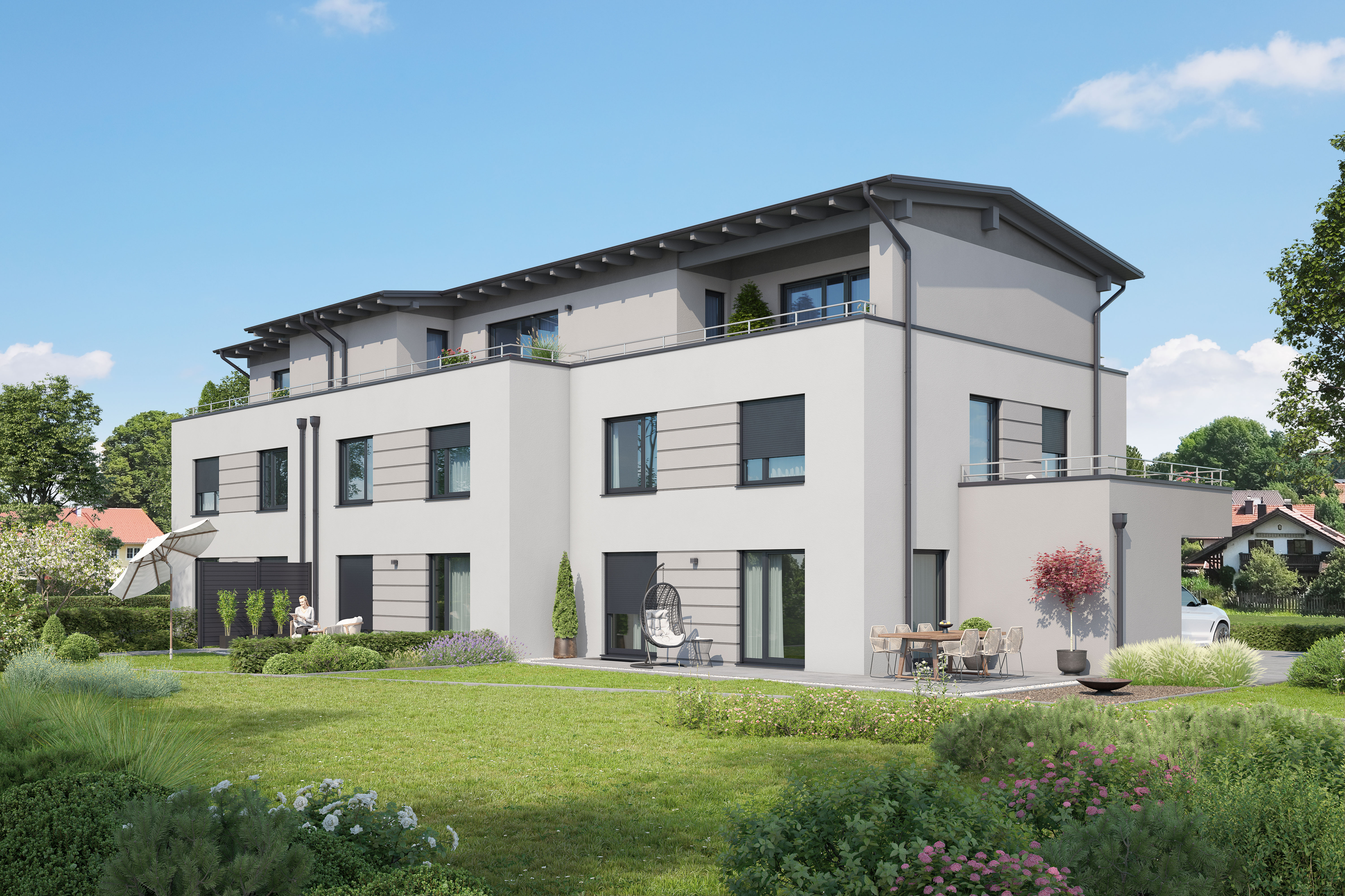 Reihenendhaus zum Kauf 920.000 € 6 Zimmer 155 m²<br/>Wohnfläche 287 m²<br/>Grundstück Haslach Traunstein 83278