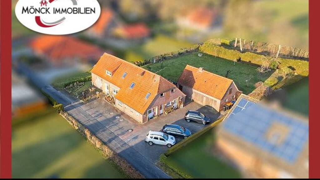 Mehrfamilienhaus zum Kauf 309.000 € 9 Zimmer 250 m² 1.516 m² Grundstück Wiesedermeer Friedeburg 26446