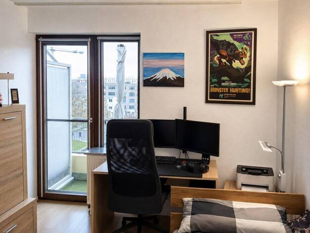 Wohnung zur Miete 414 € 1 Zimmer 24 m² frei ab sofort Im Münchfeld 33 Hartenberg/Münchfeld Mainz 55122