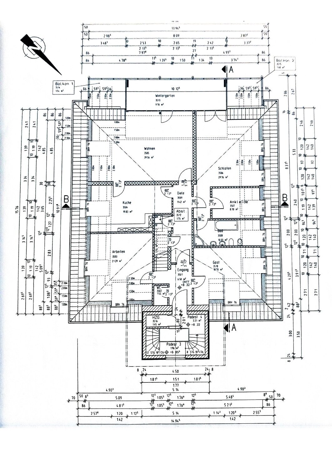 Maisonette zur Miete 2.531 € 5 Zimmer 180 m²<br/>Wohnfläche 2.<br/>Geschoss Billwerder Hamburg 22113