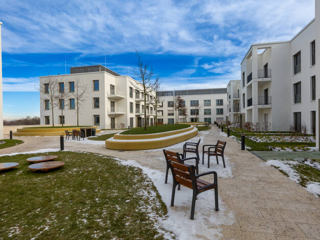 Wohnung zur Miete - Erstbezug 2.035 € 3 Zimmer 87,9 m² 3. Geschoss frei ab sofort Rosa-Kempf-Straße 11 Aubing-Lochhausen-Langwied München 81249