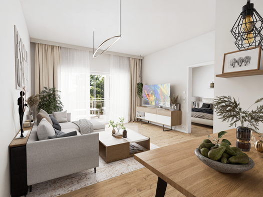 Wohnung zum Kauf - Neubau provisionsfrei als Kapitalanlage geeignet 3 Zimmer 128,4 m² Goldfeldweg 1 Aufkirchen Oberding 85445