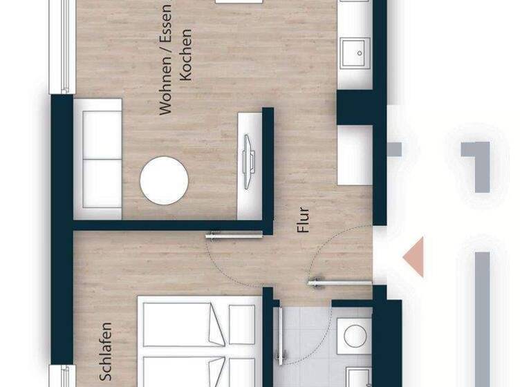 Wohnung zum Kauf provisionsfrei 310.000 € 2 Zimmer 51 m² 1. Geschoss Bahnhofstraße 20 Feucht 90537