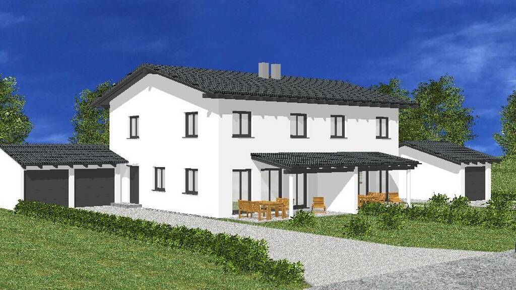 Doppelhaushälfte zum Kauf provisionsfrei 544.000 € 4 Zimmer 118 m² 316 m² Grundstück Bussardstrasse 20 Parkstetten 94365