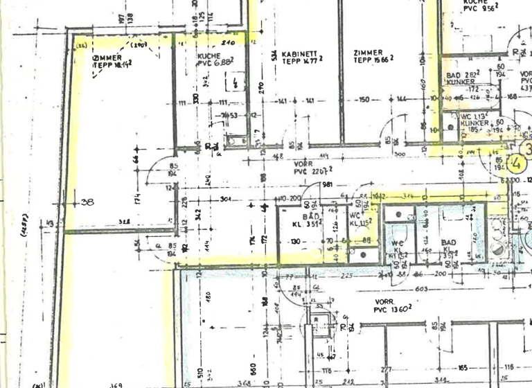 Wohnung zum Kauf 379.000 € 4 Zimmer 104,5 m² 1. Geschoss Wien 1210