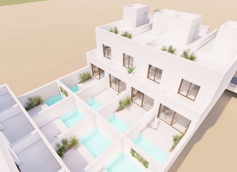Reihenmittelhaus zum Kauf - Erstbezug provisionsfrei 249.900 € 4 Zimmer 125 m² San Javier 30730
