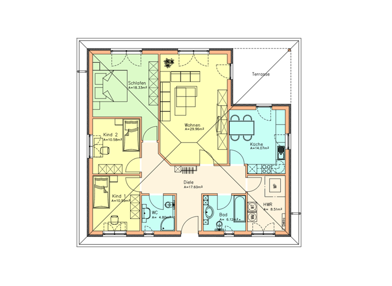 Bungalow zum Kauf 537.851 € 4 Zimmer 120 m² 730 m² Grundstück Hohen Neuendorf 16540