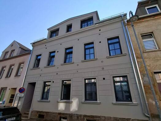 Wohnung zur Miete 325 € 2 Zimmer 53,6 m² EG frei ab sofort Ausgust Bebel Straße 35 Wallbach Hartha 04746