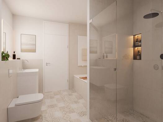 Wohnung zum Kauf - Neubau provisionsfrei 439.500 € 2 Zimmer 63 m² Geschoss 2/6 Schützenplatz Wilsdruffer Vorstadt/Seevorstadt-West Ortsamtsbereich Altstadt 01067