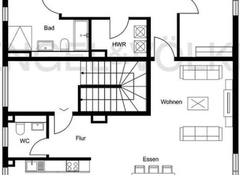 Penthouse zur Miete - Erstbezug 2.500 € 4 Zimmer 146 m² 2. Geschoss Hörde Dortmund 44263