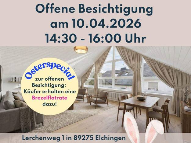 Wohnung zum Kauf 319.000 € 3 Zimmer 81 m² 2. Geschoss Lerchenweg 1 Thalfingen Elchingen / Thalfingen 89275