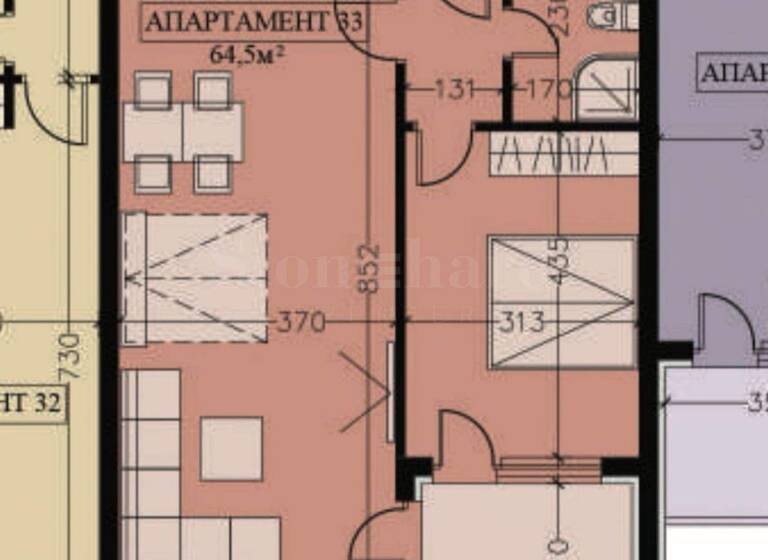 Studio zum Kauf 191.712 € 2 Zimmer 79,9 m² Sofia