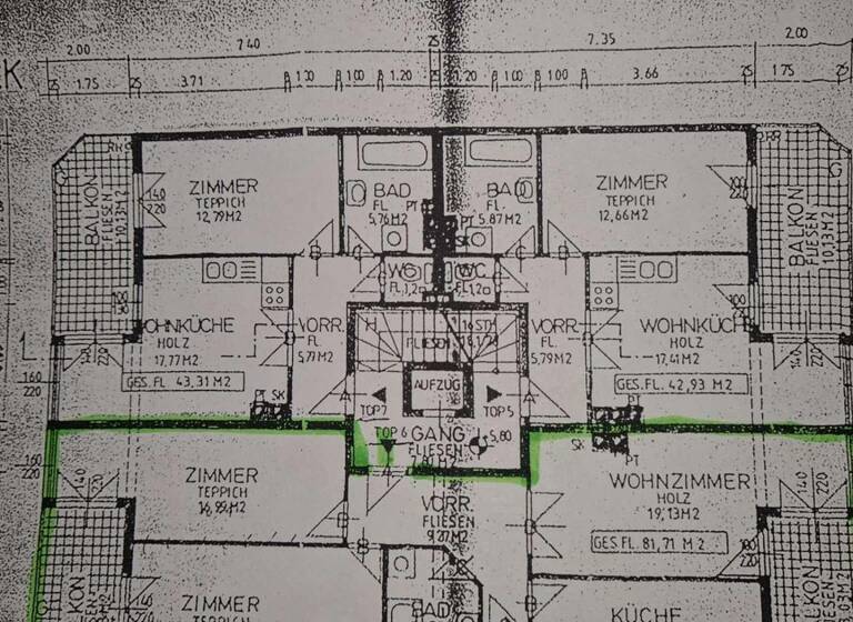 Studio zum Kauf 330.000 € 3 Zimmer 90 m² 2. Geschoss Mödling 2340