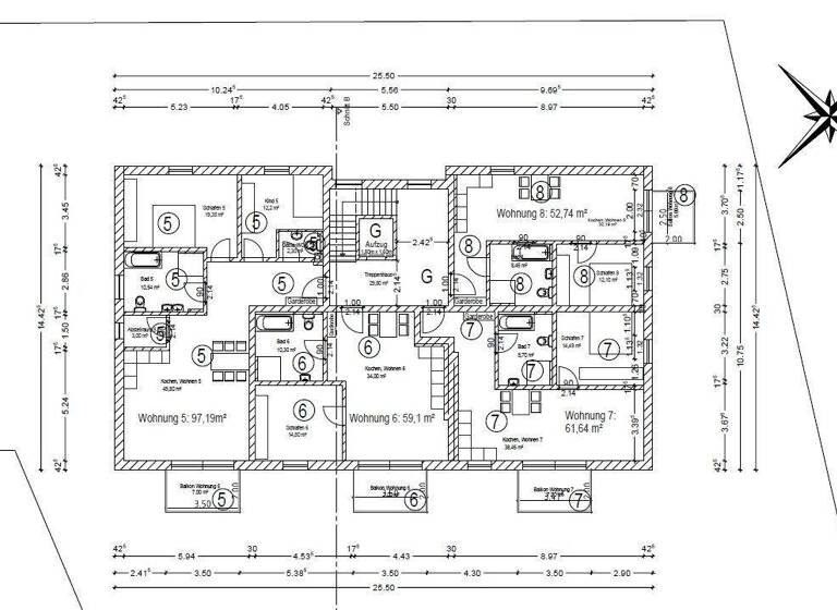 Wohnung zum Kauf - Erstbezug 589.000 € 3 Zimmer 97,8 m² Geschoss 1/2 frei ab sofort Alexander-Moksel-Straße 1 Buchloe 86807