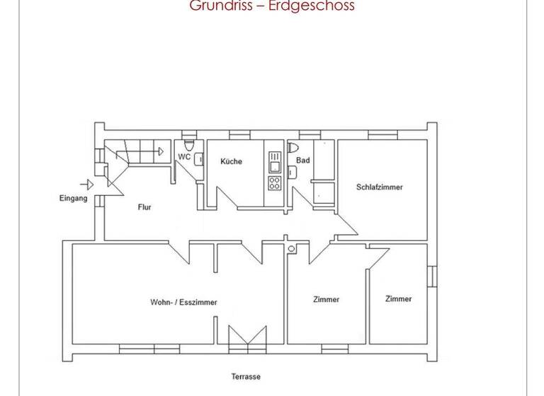 Bungalow zum Kauf 249.000 € 4 Zimmer 107 m² 544 m² Grundstück Büdelsdorf 24782