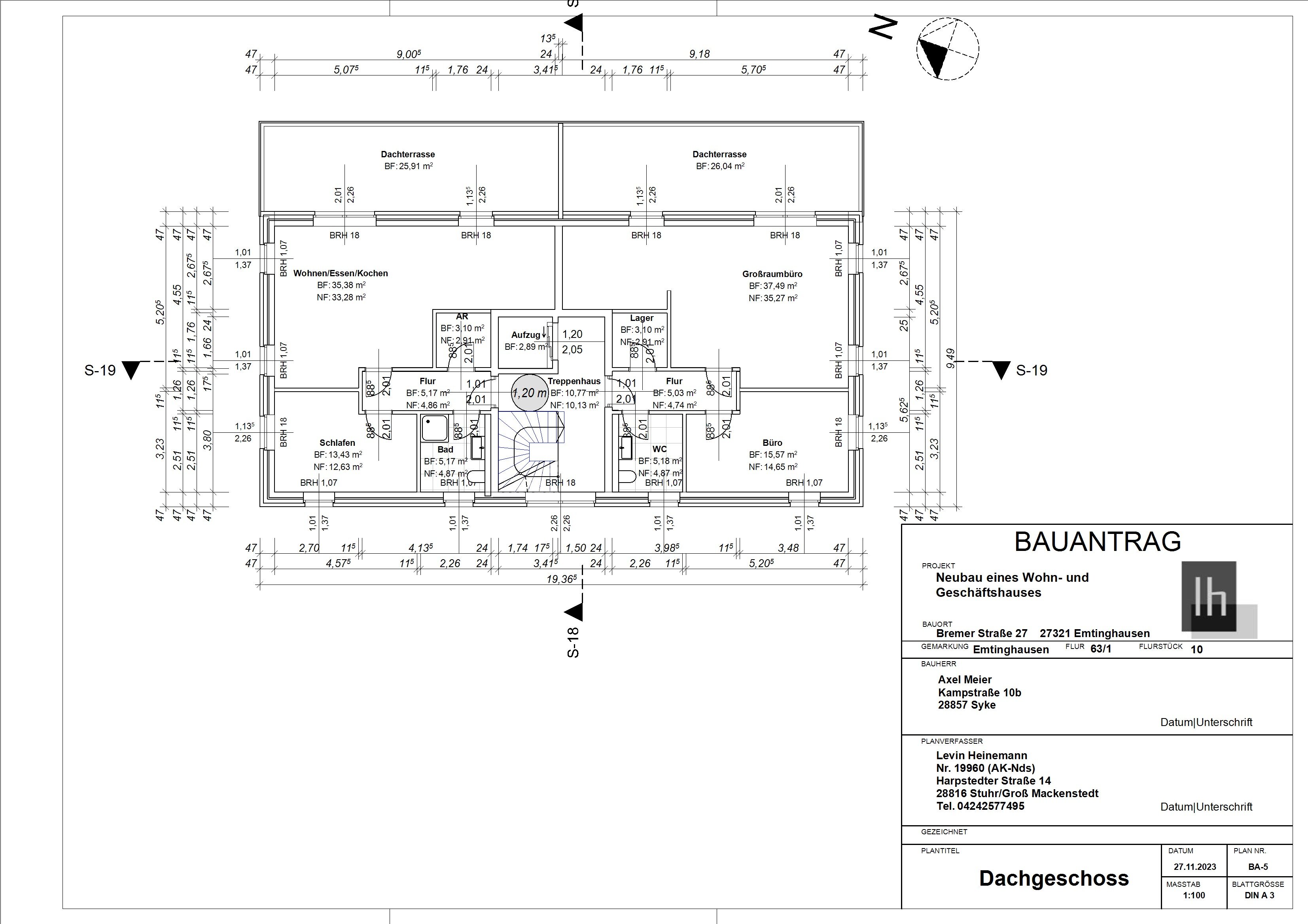 Wohnung zur Miete 821 € 3 Zimmer 68,5 m²<br/>Wohnfläche EG<br/>Geschoss Emtinghausen Emtinghausen 27321