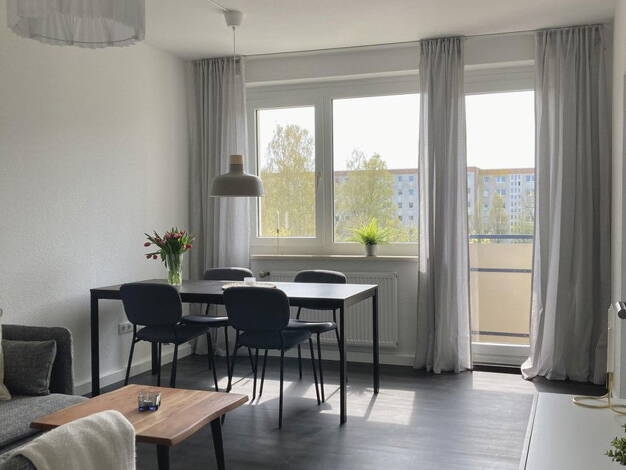 Wohnung zur Miete 790 € 2 Zimmer 45 m² 4. Geschoss Ernst-Thälmann-Ring 59 Schönwalde I Greifswald 17491