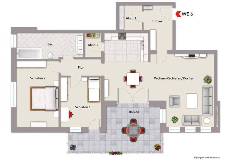 Wohnung zum Kauf - Erstbezug provisionsfrei 442.000 € 3 Zimmer 104 m² Meschede 59872