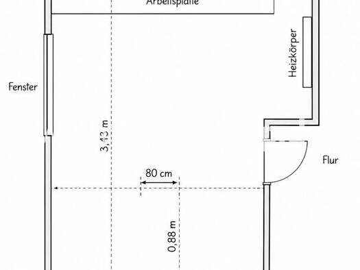 Wohnung zur Miete Tauschwohnung 950 € 2,5 Zimmer 63 m² 2. Geschoss Uhlenhorst Nord 22085