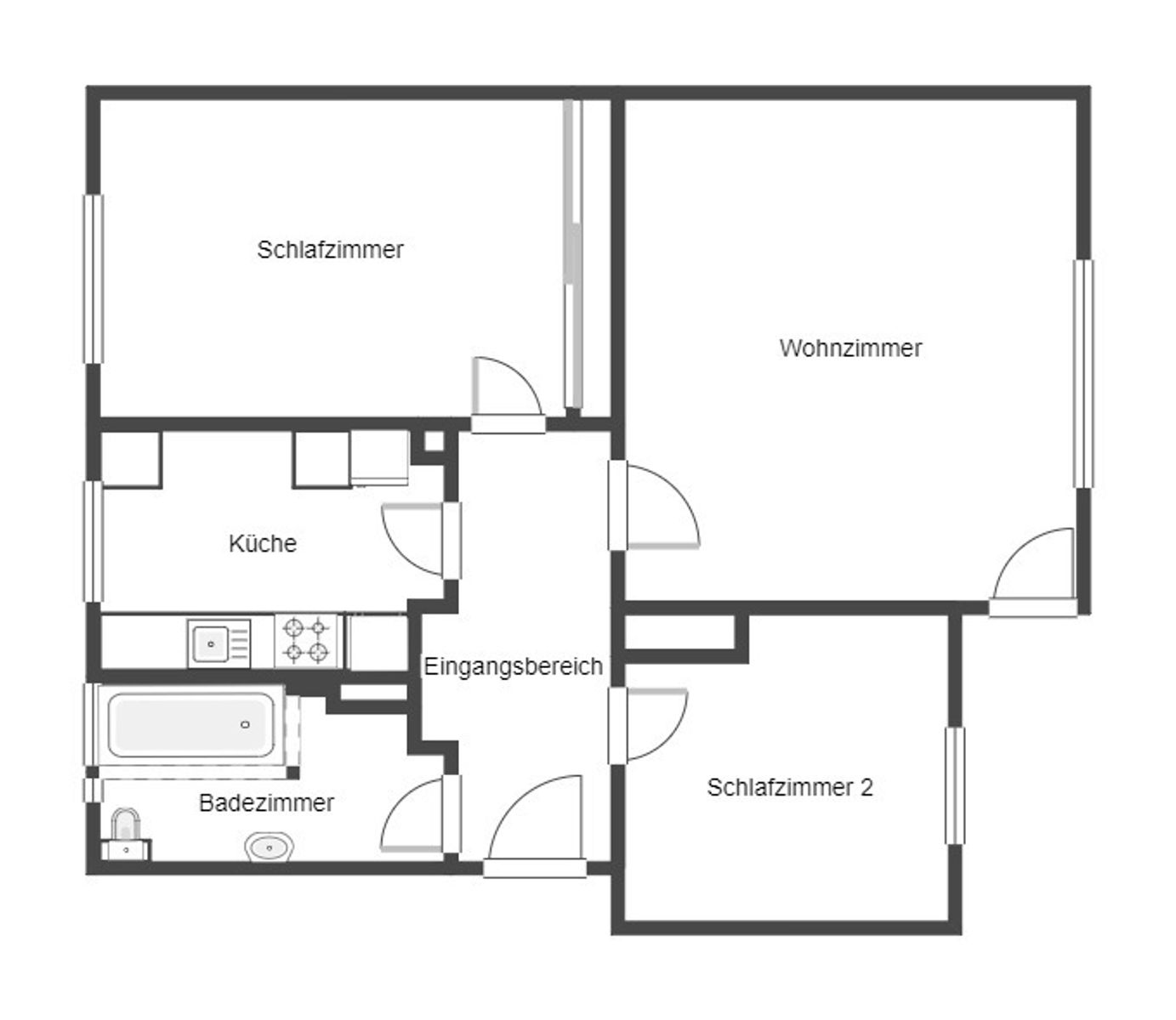 Immobilie zum Kauf als Kapitalanlage geeignet 179.500 € 3 Zimmer 64 m²<br/>Fläche Kaufbeuren Kaufbeuren 87600