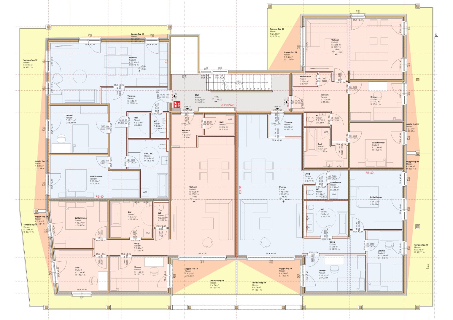 Wohnung zum Kauf provisionsfrei 632.864 € 4 Zimmer 103,1 m²<br/>Wohnfläche Kremsmünsterer Straße 52 Ebelsberg Linz 4030