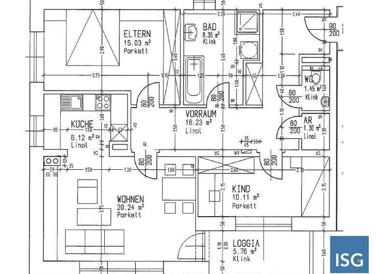 Wohnung zur Miete 509 € 3 Zimmer Am Hang 15 Schardenberg 4784