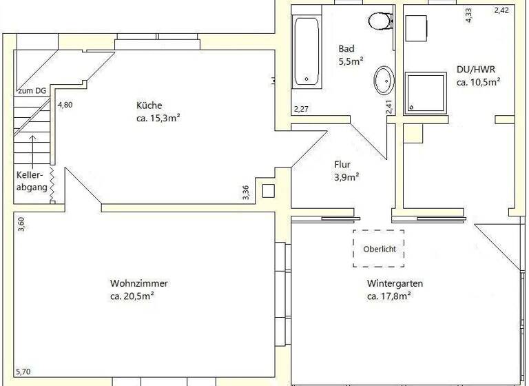 Doppelhaushälfte zum Kauf 69.900 € 3 Zimmer 90,3 m² 1.010 m² Grundstück frei ab sofort Haselbach 04617