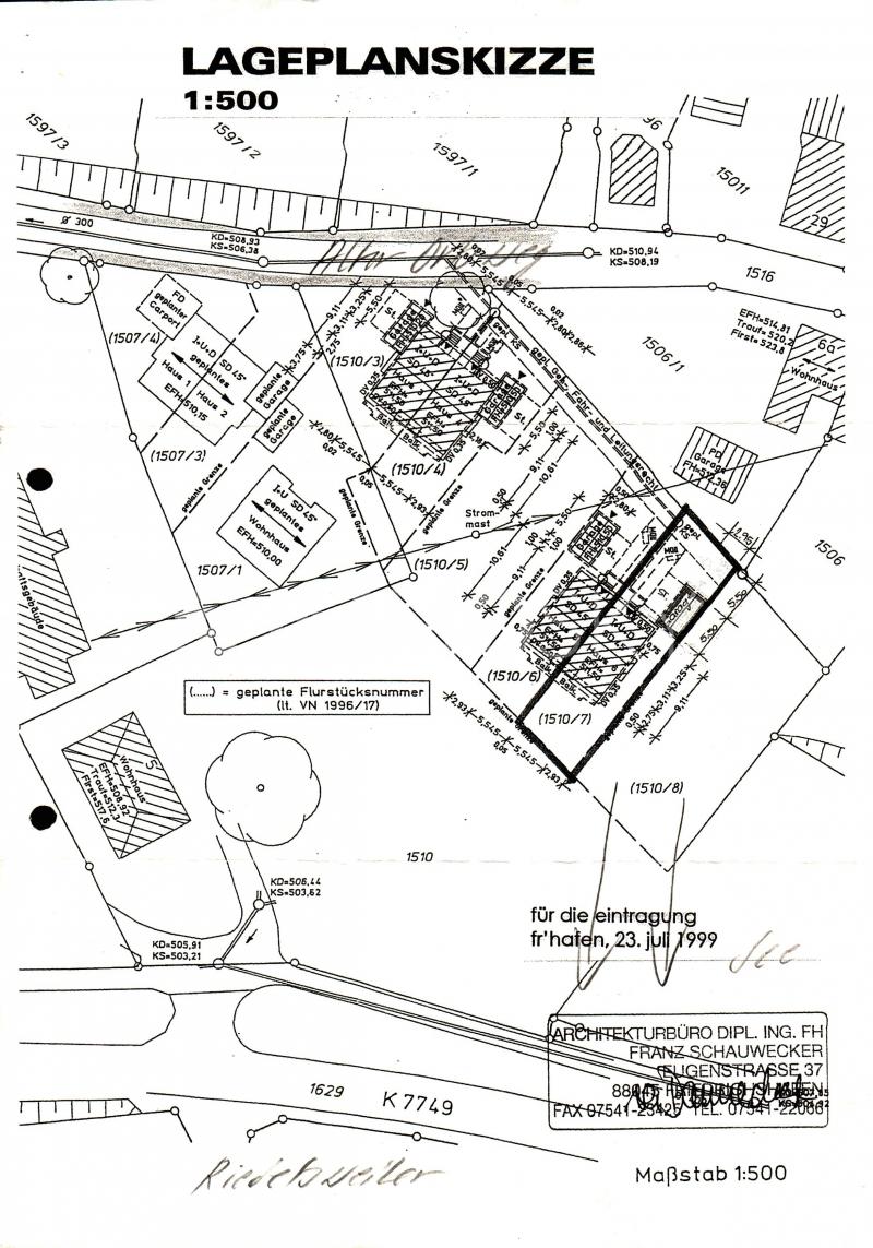 Grundstück zum Kauf 749.000 € 498 m²<br/>Grundstück Riedetsweiler Meersburg 88709