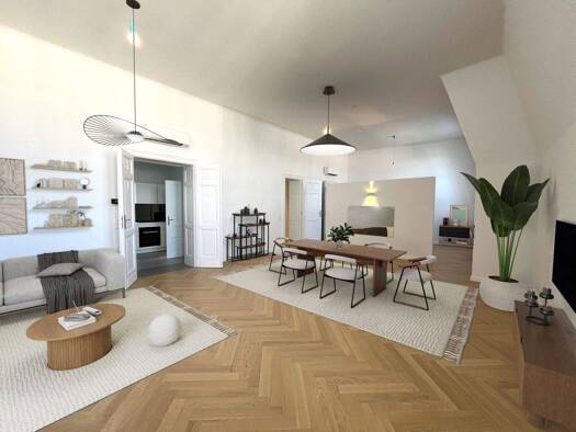 Wohnung zur Miete 1.610 € 2 Zimmer 98,4 m² Wien 1060