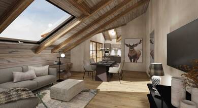 Wohnung zum Kauf - Neubau provisionsfrei 595.000 € 3 Zimmer 89,7 m² Dachgeschoss, 2. Geschoss frei ab sofort Feldwieserstraße 52 Feldwies Übersee 83236