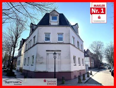 Mehrfamilienhaus zum Kauf als Kapitalanlage geeignet 349.000 € 14 Zimmer 292 m² 242 m² Grundstück Port Arthur / Transvaal Emden 26723