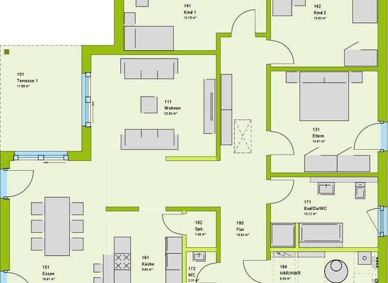 Bungalow zum Kauf - Neubau provisionsfrei 240.613 € 5 Zimmer 147 m²<br/>Wohnfläche 770 m²<br/>Grundstück Schweinsbühl Diemelsee 34519